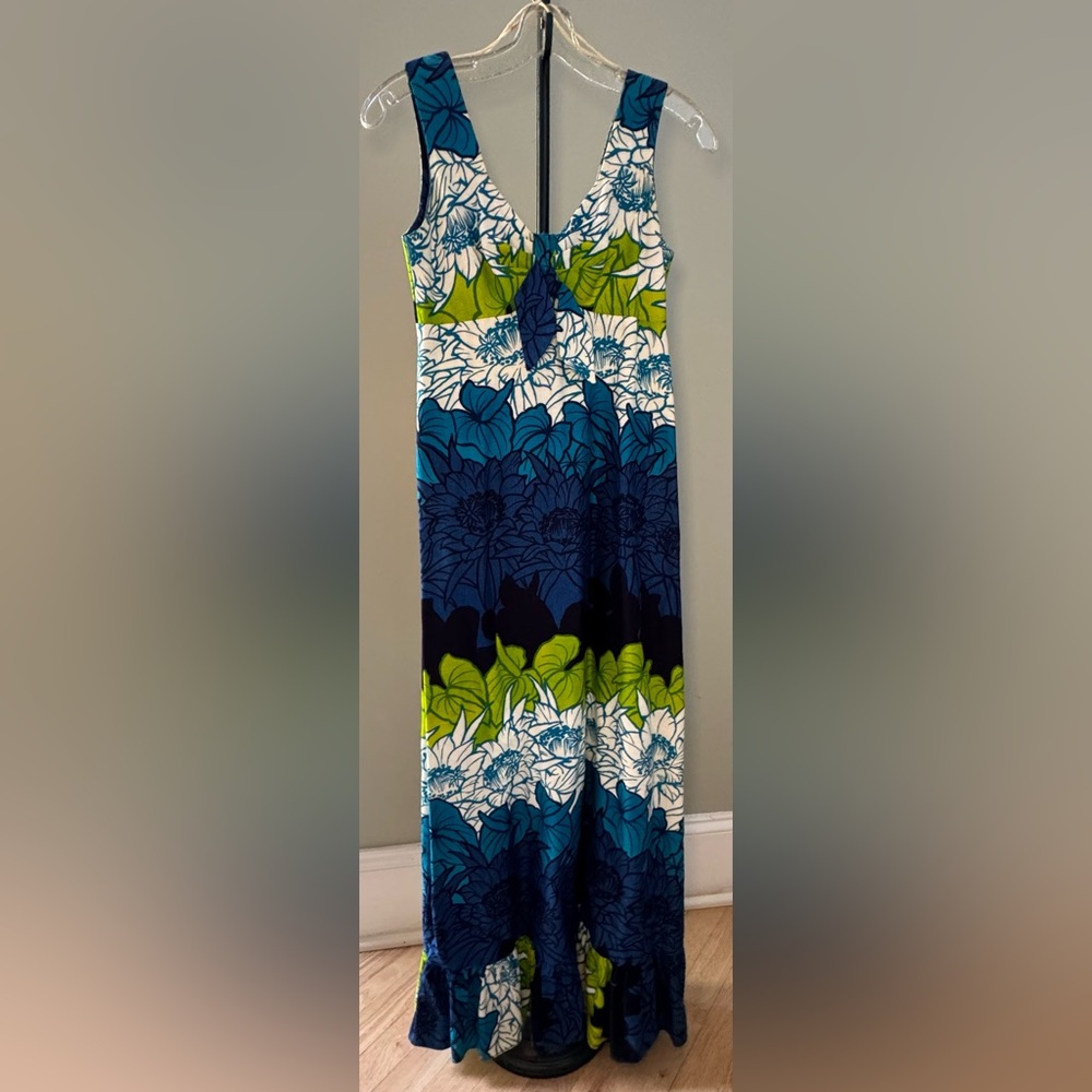 Malihini Hawaii vintage maxi dress
